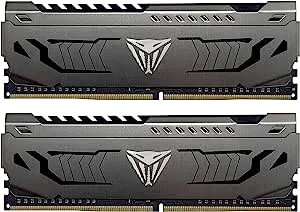 Patriot Viper Steel 16GB (2 x 8GB) 288-Pin PC RAM DDR4 3600 (PC4 28800) Desktop Memory Model PVS416G360C8K