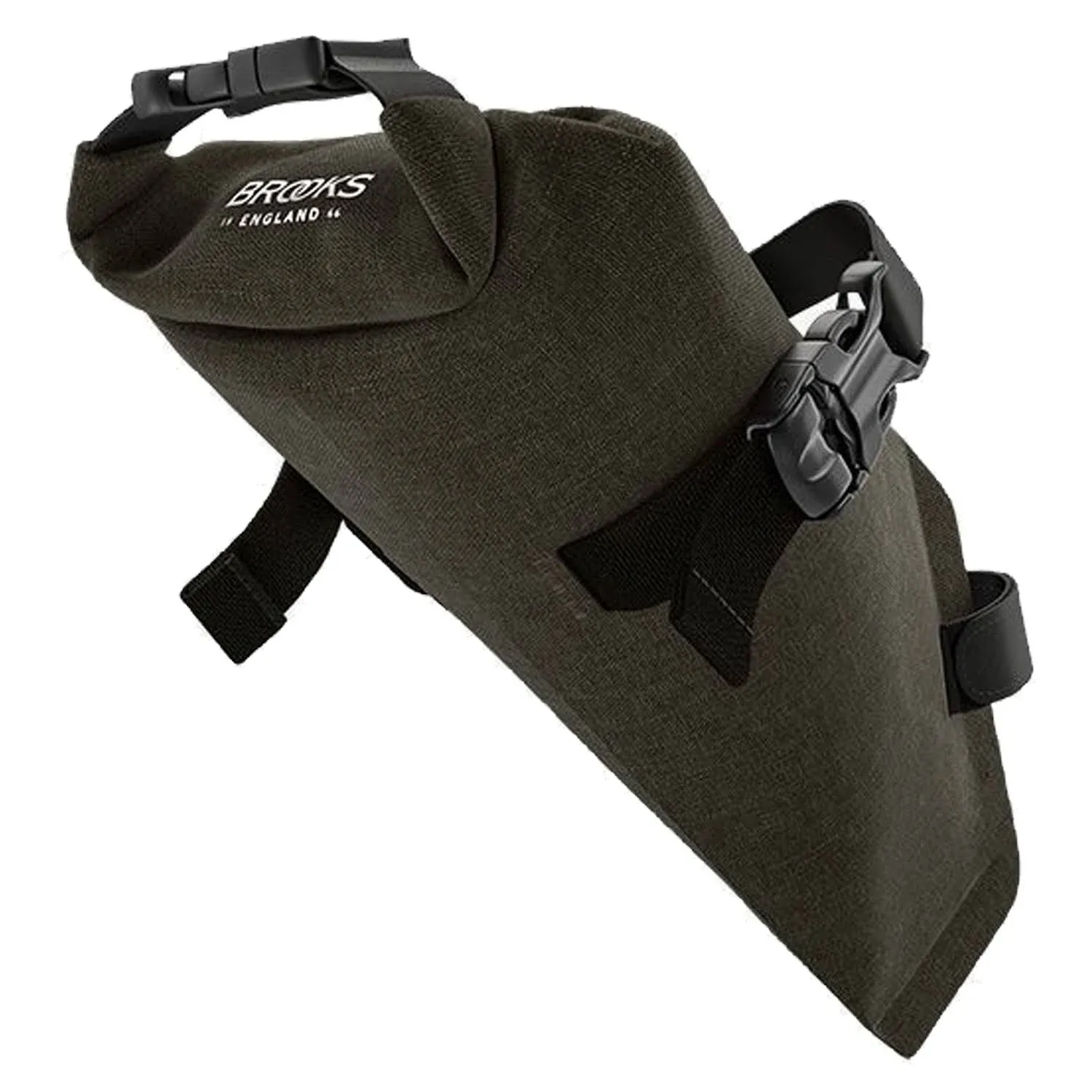 Brooks Scape Saddle Roll Bag - Mud Green