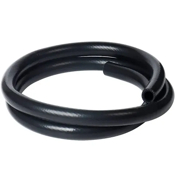 KDP 1/4"X5FT(ID:6MM) 1.5 M Silicone Heater Hose Coolant Radiator Vacuum Line, 1ply Reinforced 4MM Thick, Max Temperature Rating 350F Work Pressure 100 psi+ Mutiple Use for Air and Water