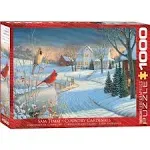 Eurographics 1000 Piece Jigsaw Puzzle, Country Cardinals