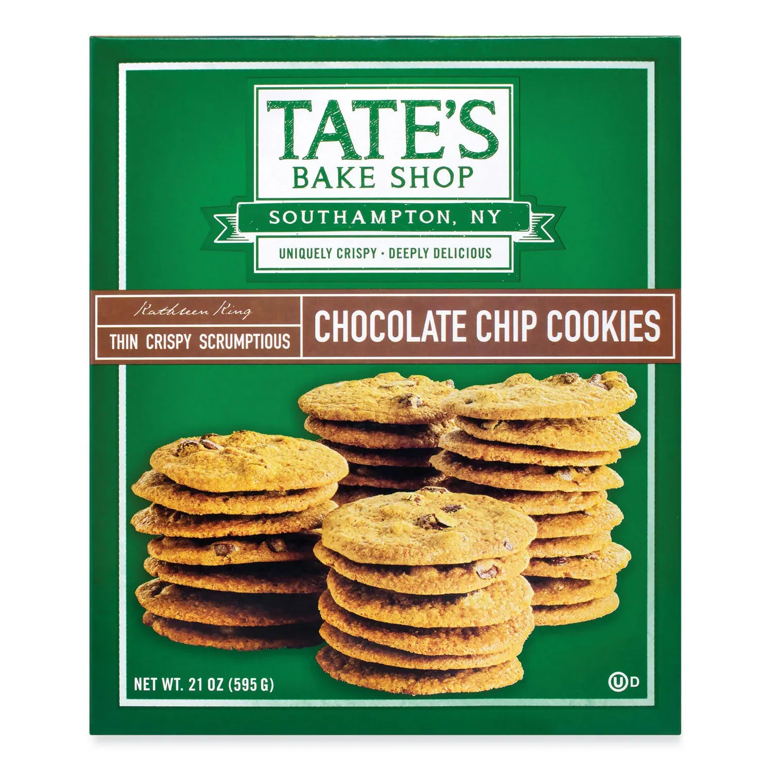 Tate's Bake Shop Chocolate Chip Cookie Box, 21 Ounce