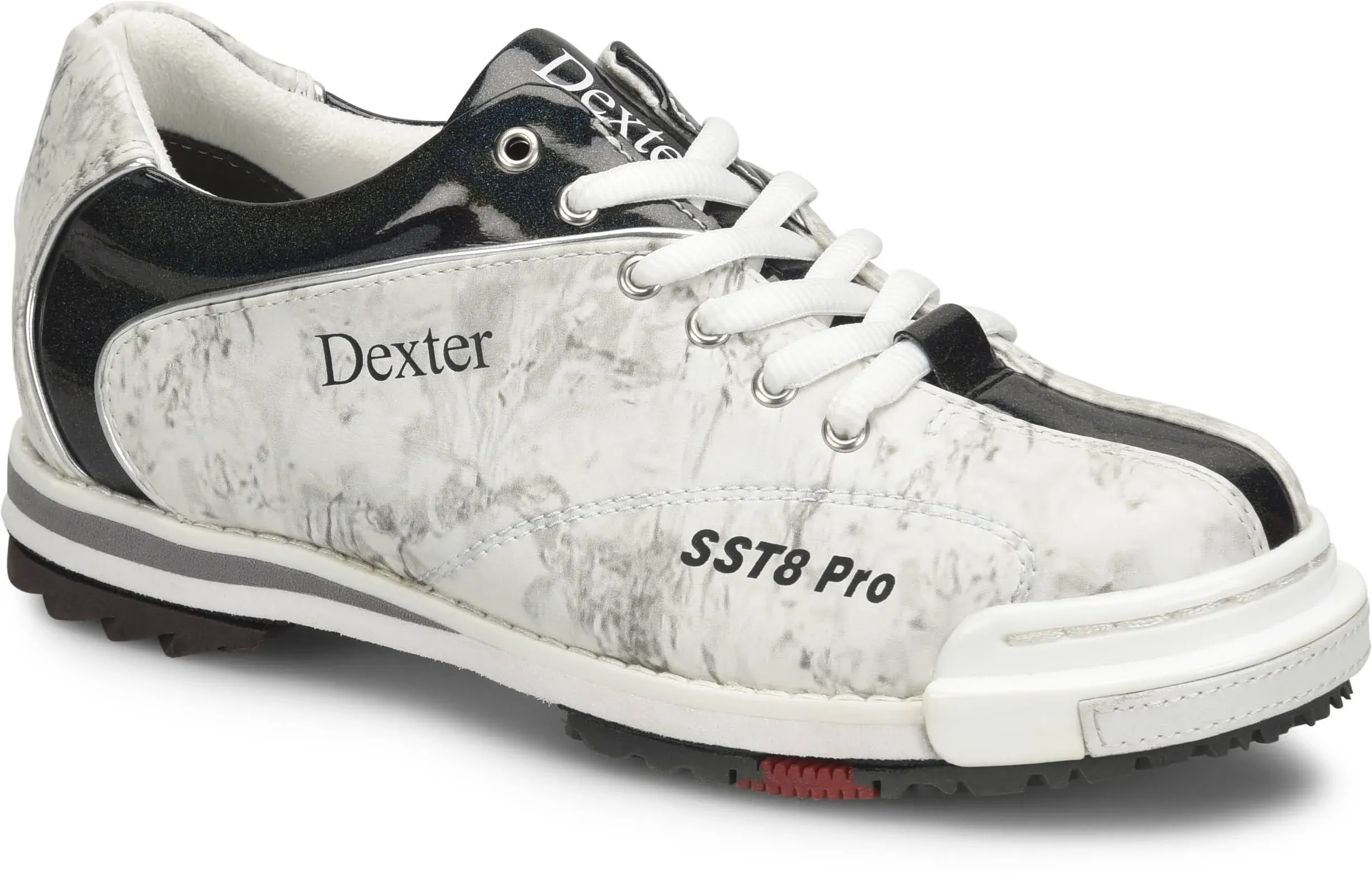 Dexter Womens SST 8 Pro Wide Width Bowling ShoesMarble/Black 8.5 W US