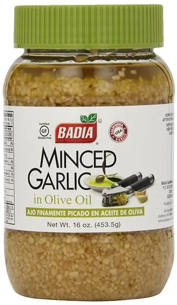 Badia Spices inc Spice, Minced Garlic/Oil, 16 Ounce