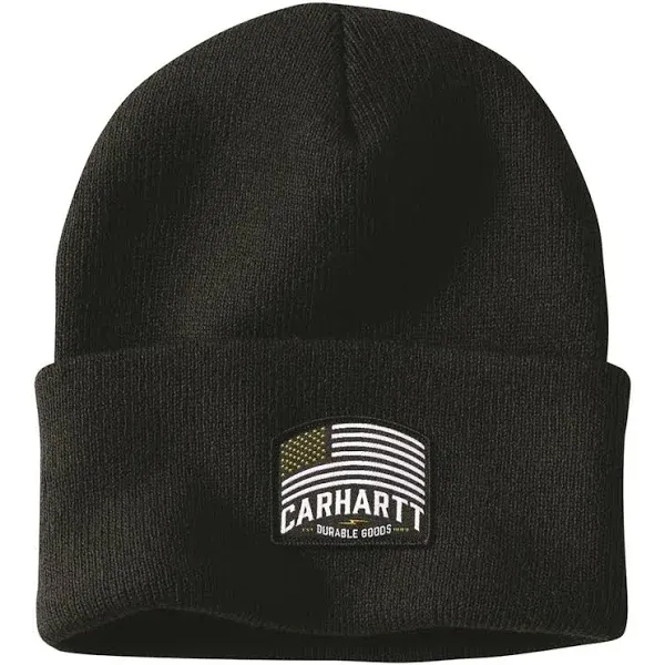 FLAG PATCH BEANIE