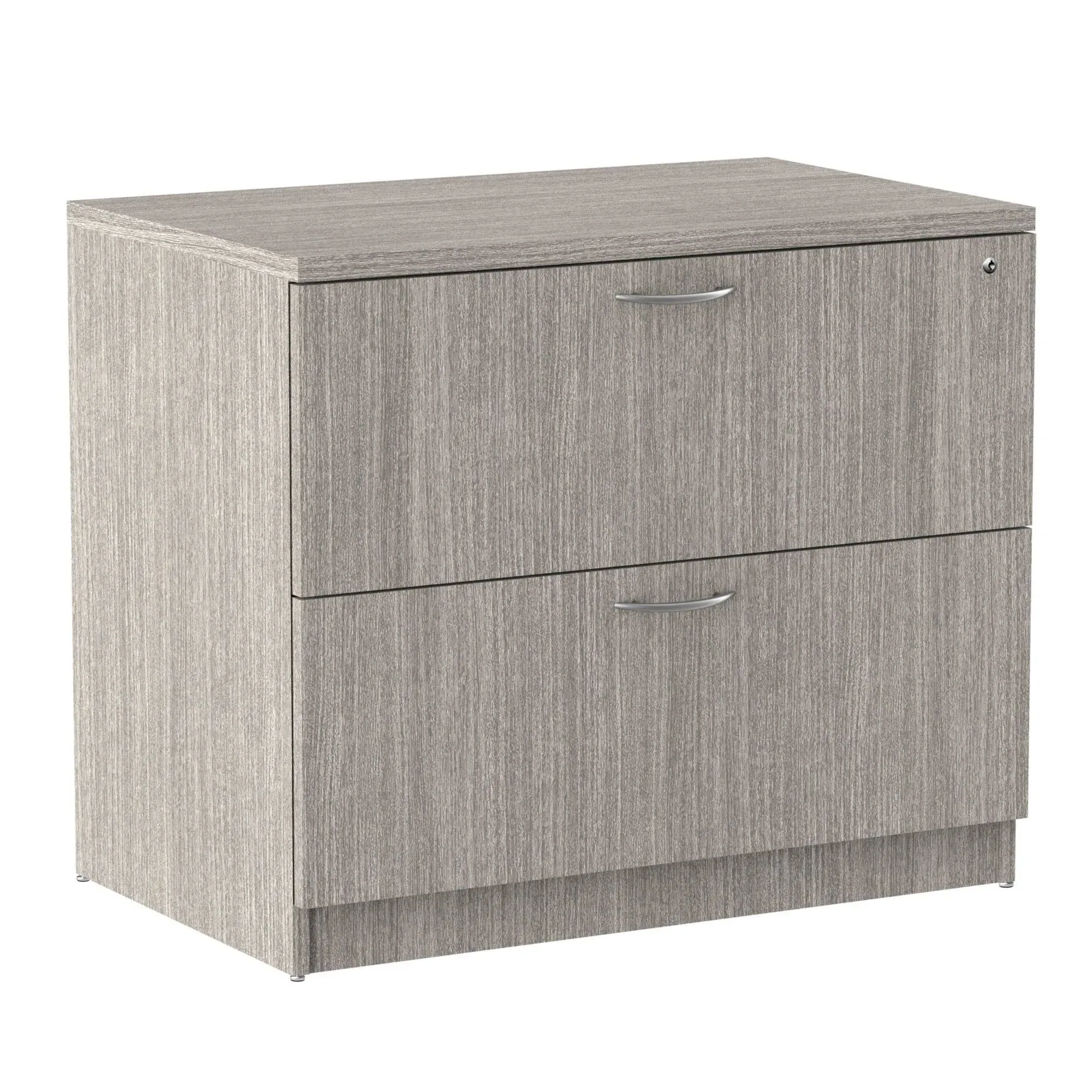 Alera Valencia Series Lateral File, 2 Legal/letter-size File Drawers, Gray, 34" X 22.75" X 29.5"