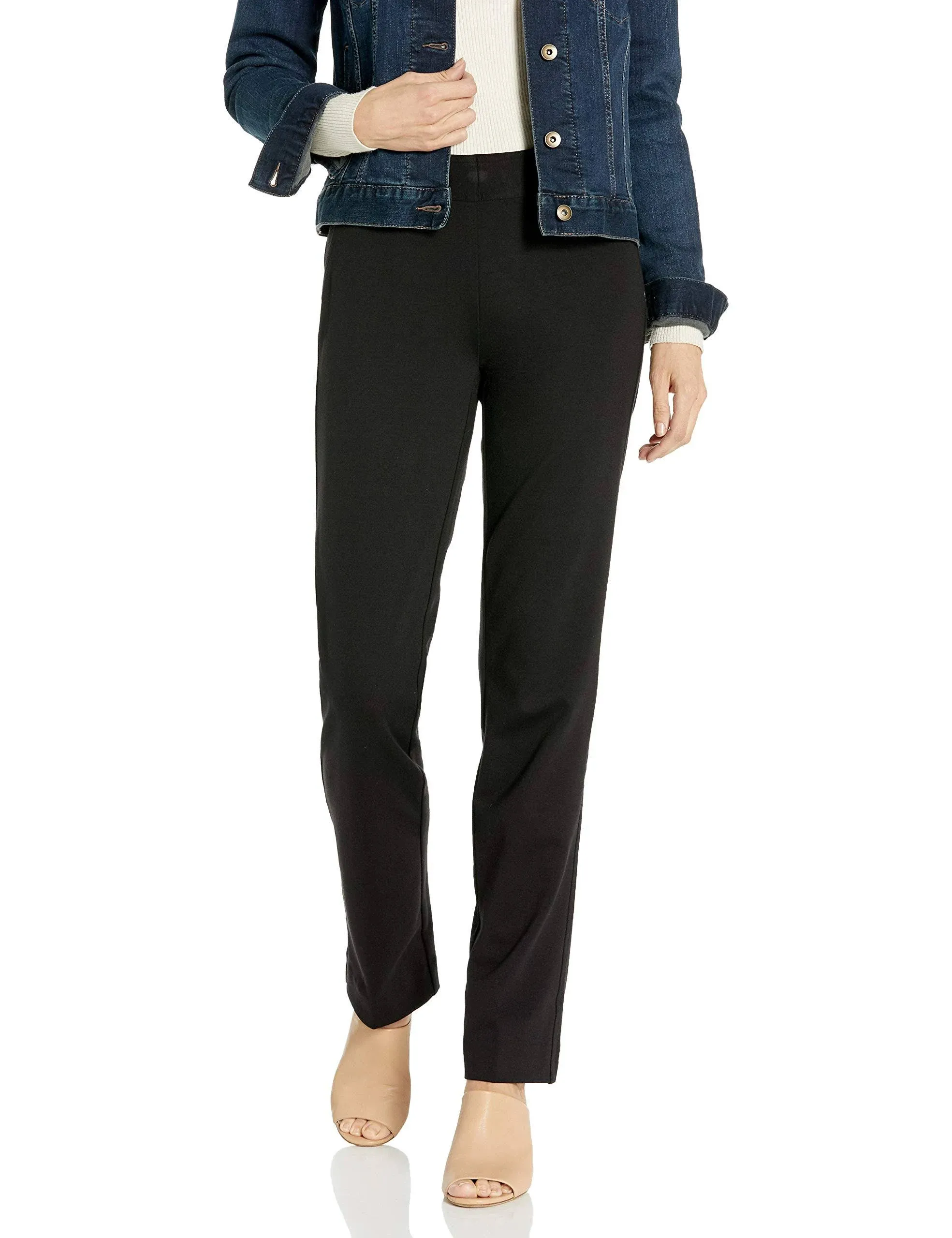 Skye's The Limit Ponte Pants 12 Onyx Ladies