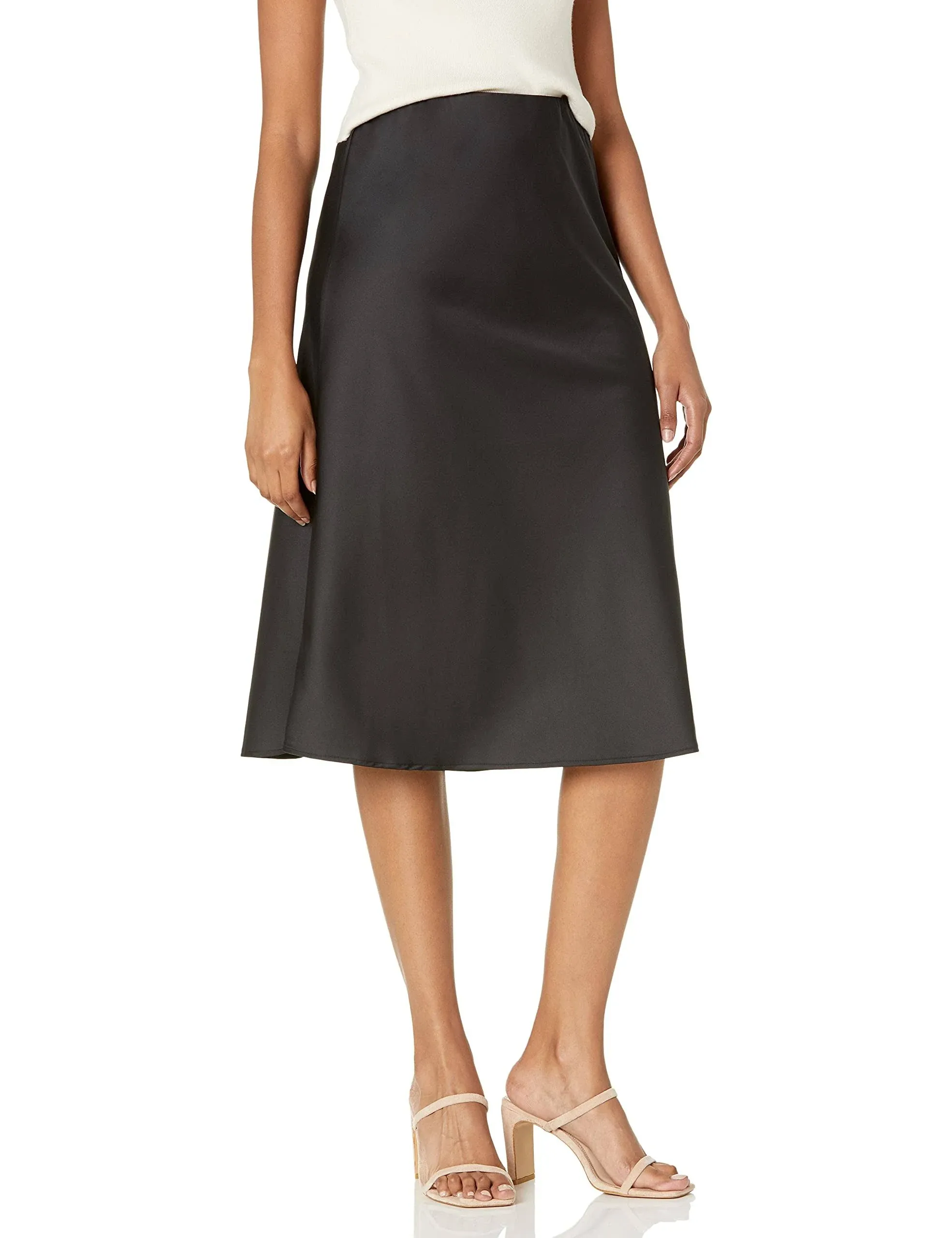 The Drop Women's Maya Silky Slip Skirt