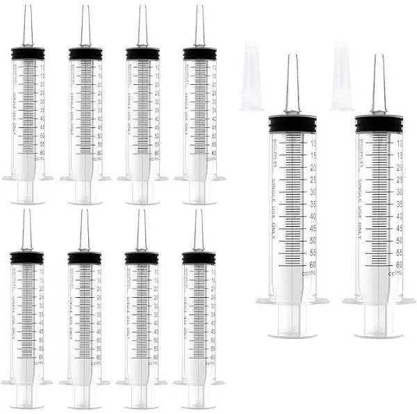 BH Supplies 60ml Sterile Syringes