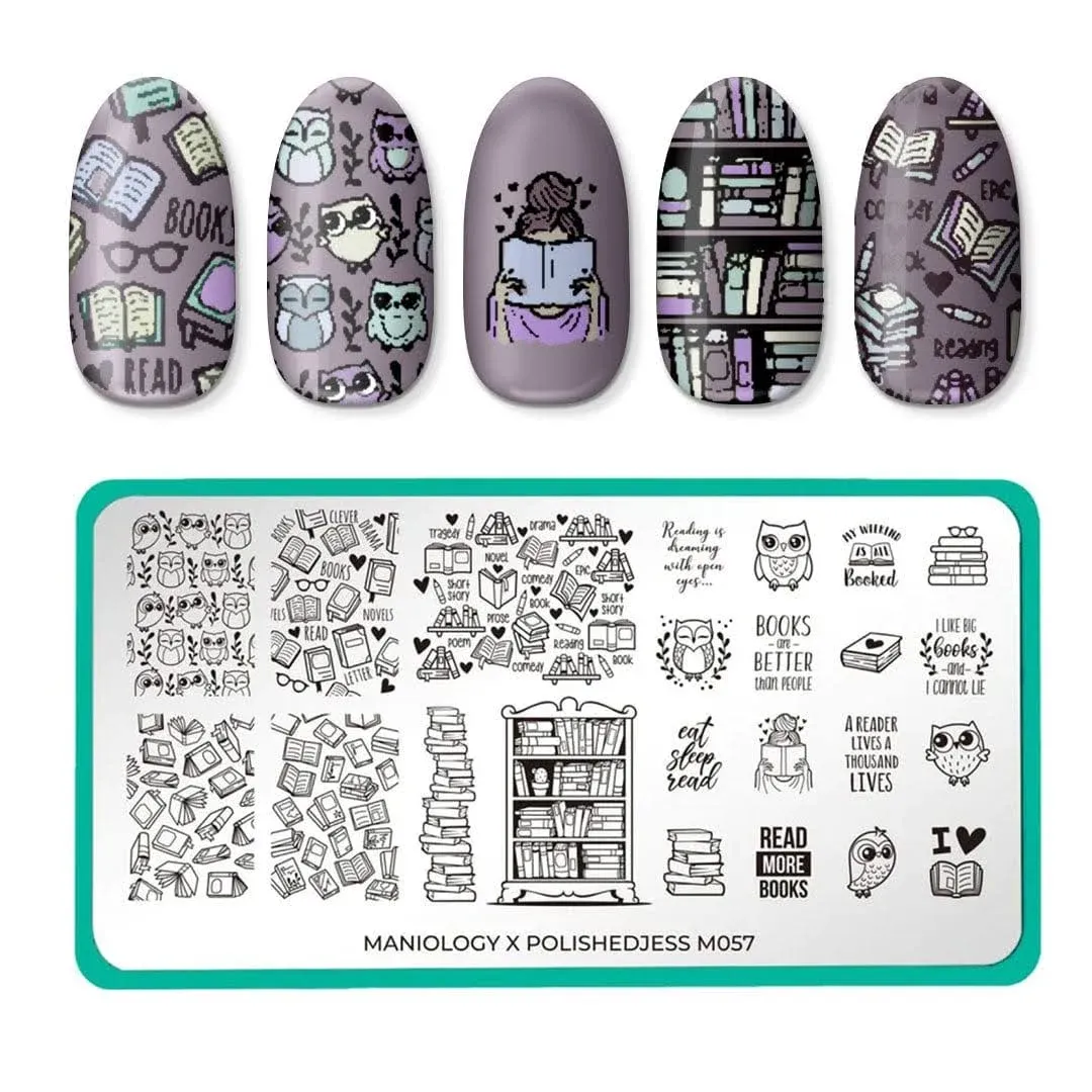 PolishedJess Artist Collaboration Stamping Plate | Maniology