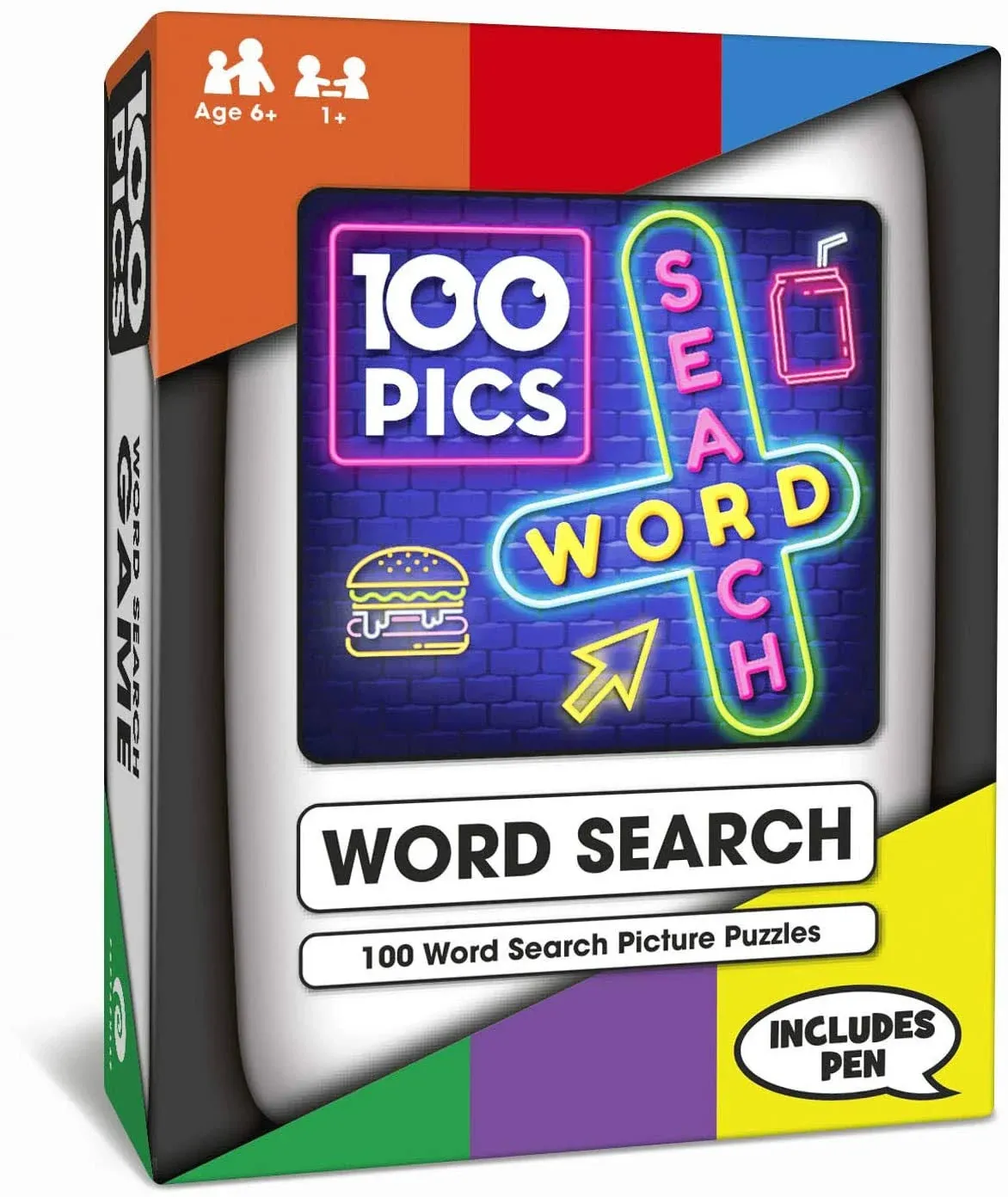 Poptacular 100 PICS Word Search Box New