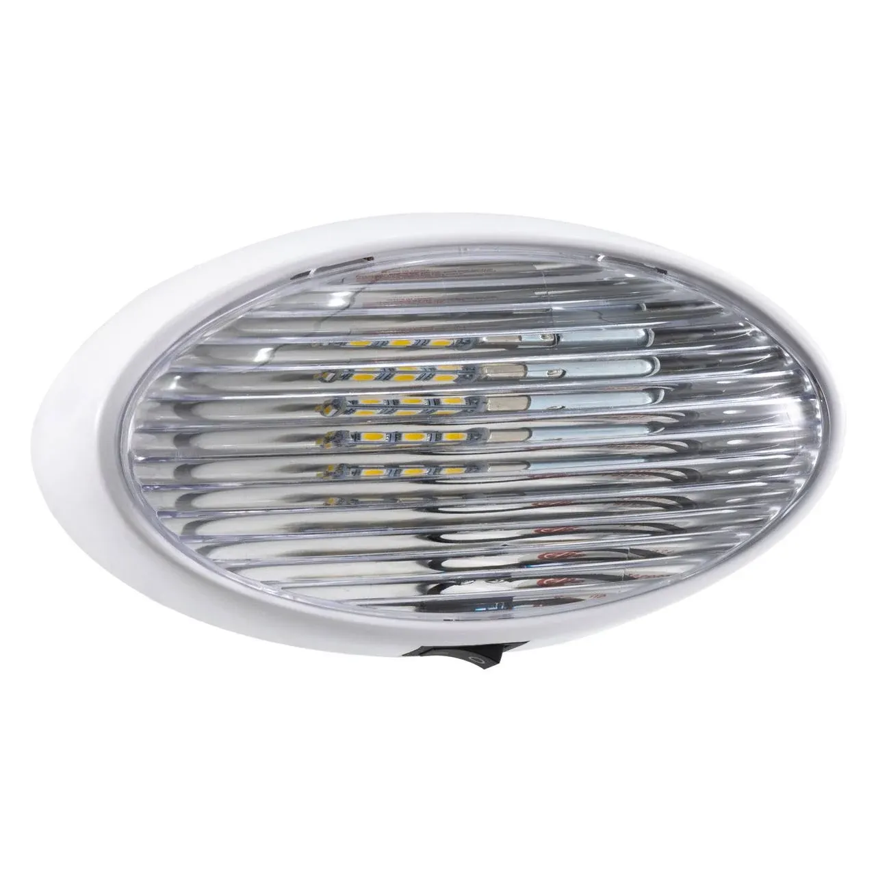 RV LED Porch Light with Clear Lens