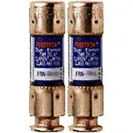 Bussmann BP/FRN-R-60 60 Amp Fusetron Dual Element Time-Delay Current Limiting Class RK5 Fuse, 250V Carded UL Listed, 2-Pack