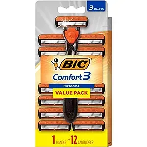 BIC Comfort 3 Hybrid Disposable Razor