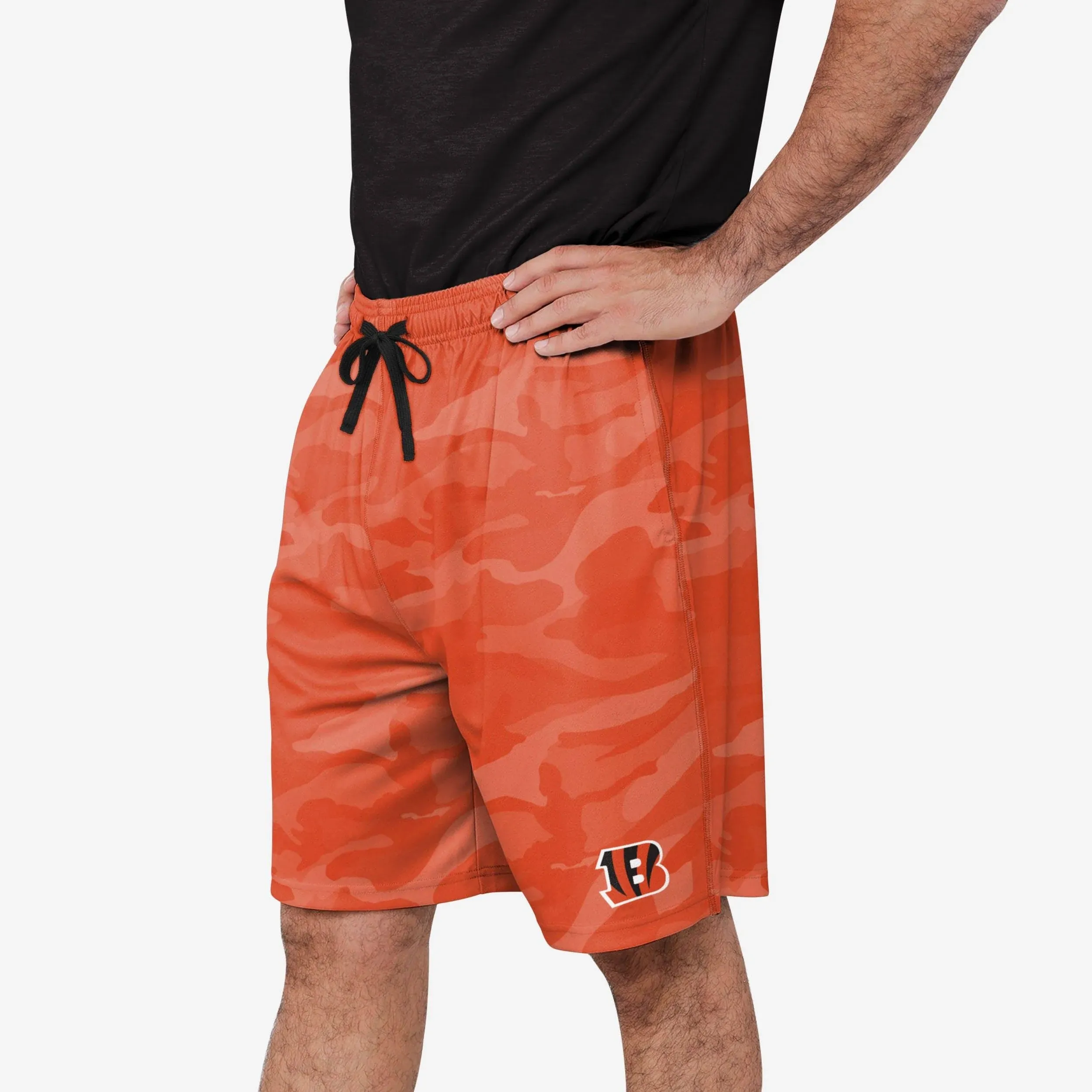 Cincinnati Bengals NFL Mens Cool Camo Training Shorts