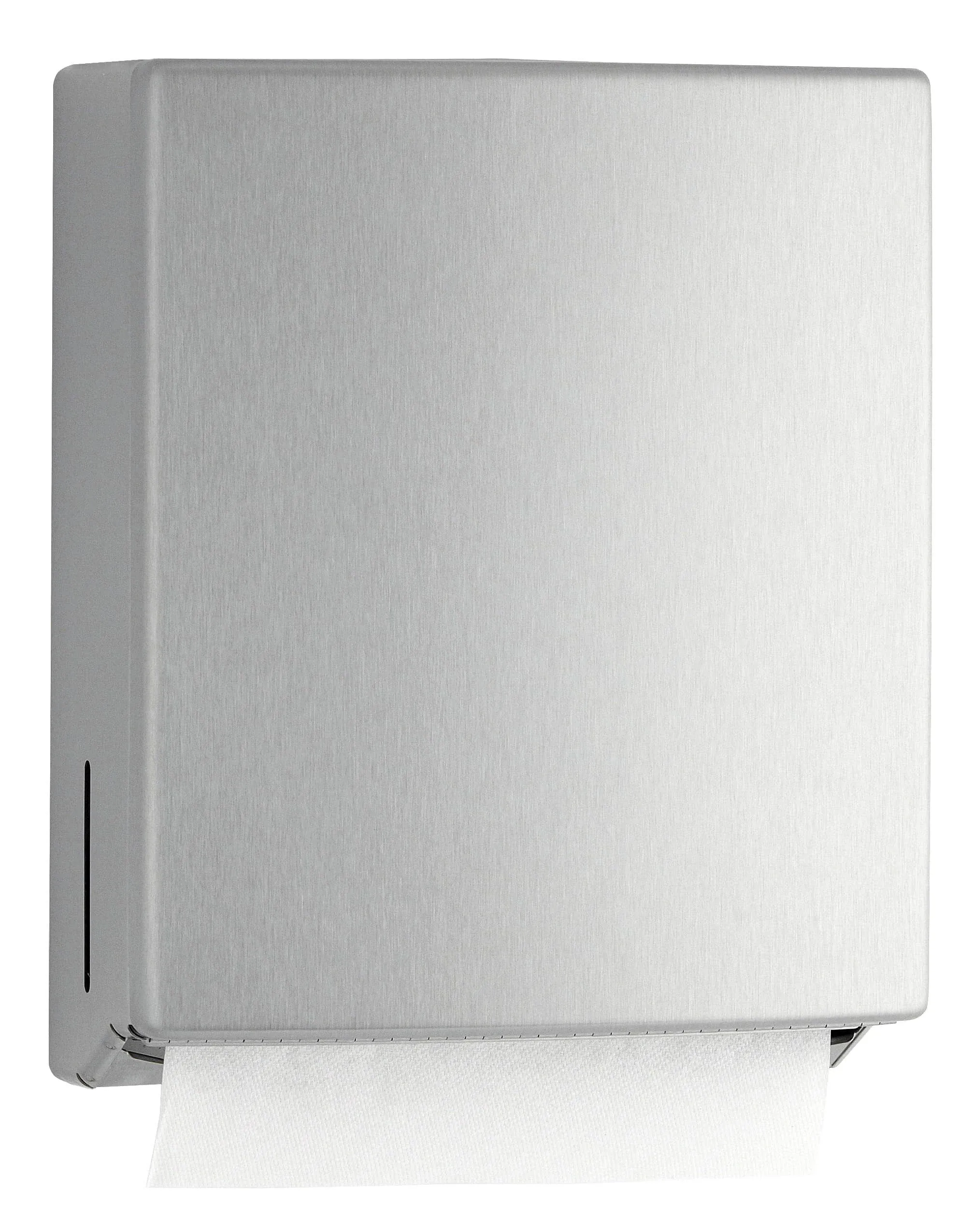 Bobrick B-4262 Commercial Paper Towel Dispenser, Surface-Mounted, Stainless Steel