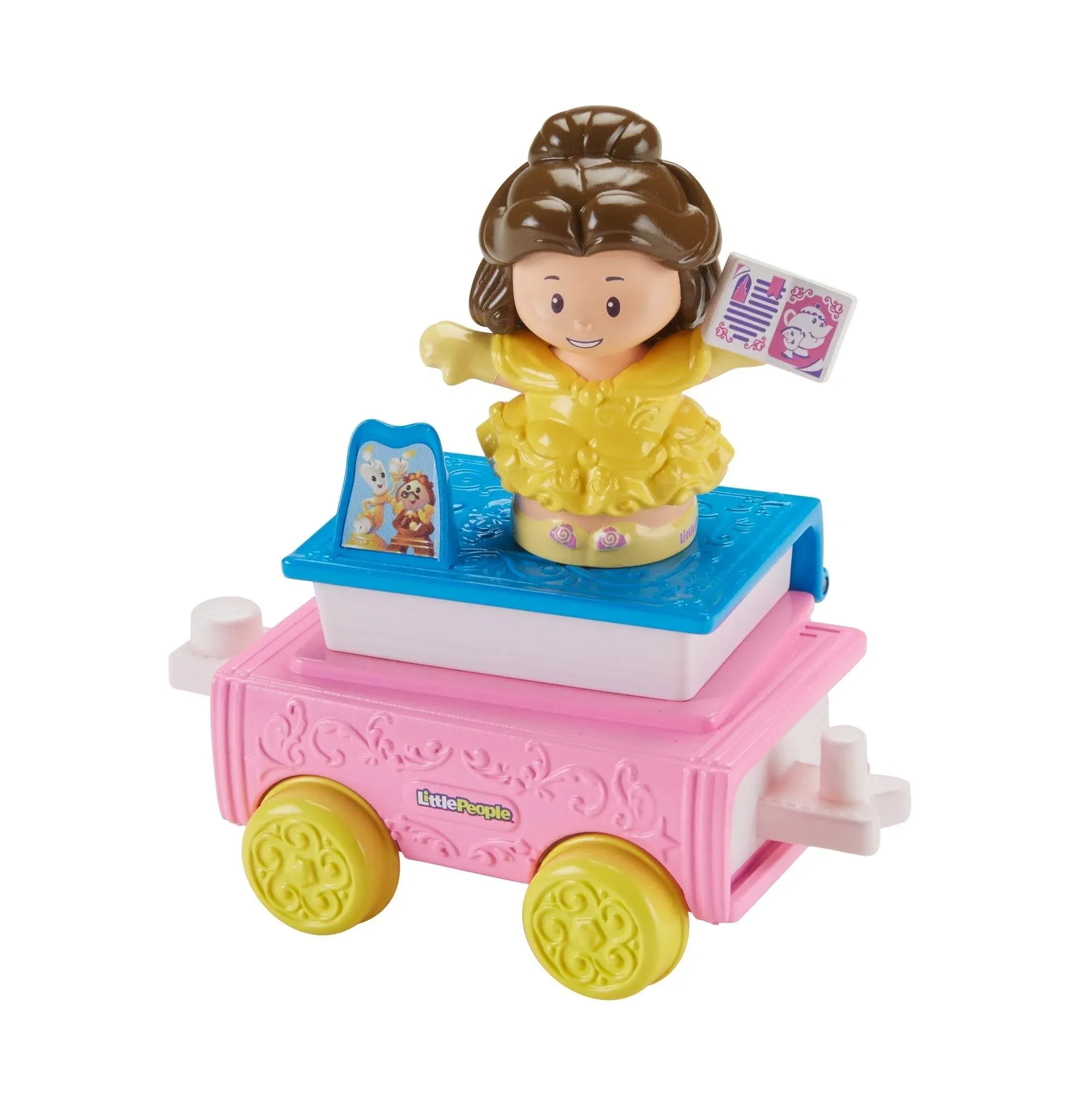 Fisher Price Little People Disney Princess Belle Beauty &amp; The Beast Parade Float