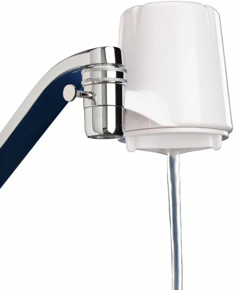 Culligan FM-15A Faucet-Mount Advanced Water Filter 200 Gallon White