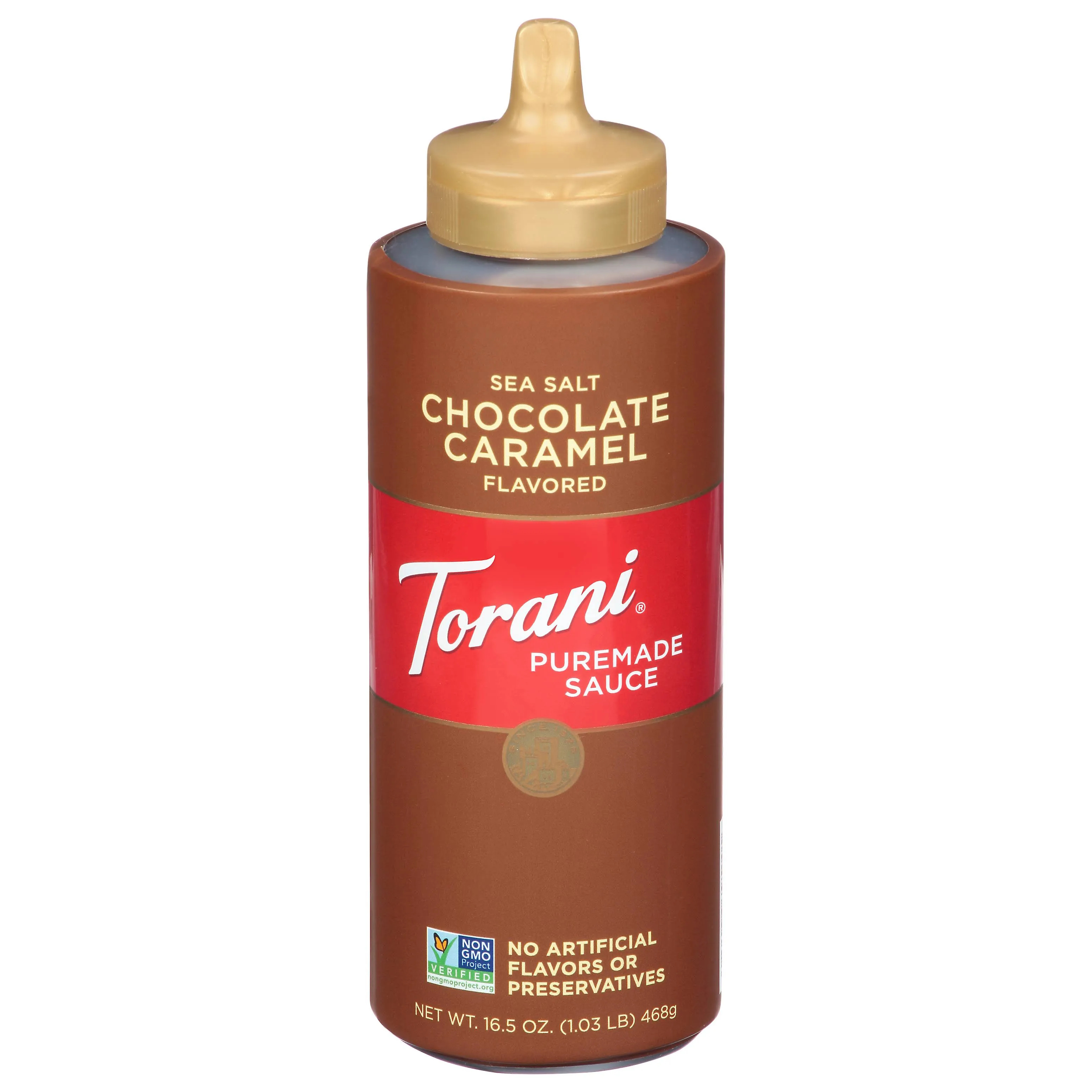 Torani Puremade Salted Chocolate Caramel Sauce