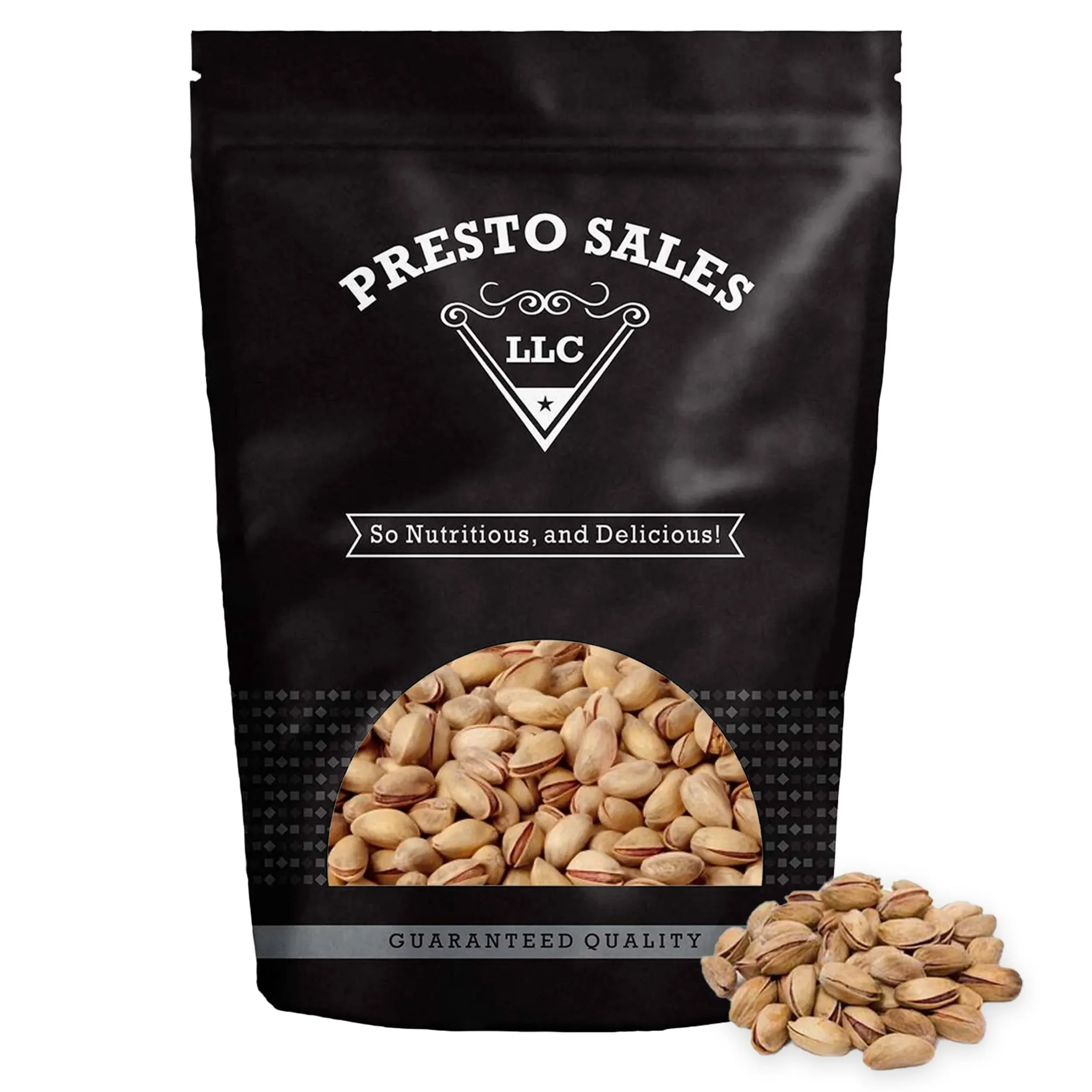 Pistachios, Turkish Antep, Roasted Salted (1 Lb.) by Presto Sales