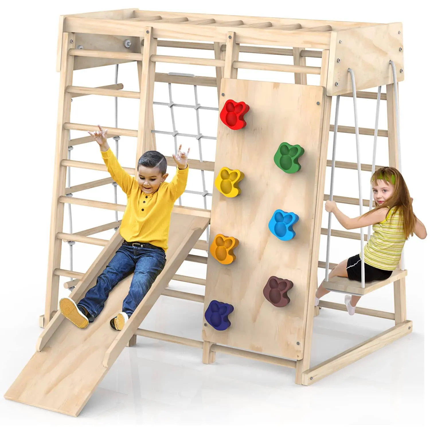 Indoor Jungle Gym, Toddler Climbing Toys Indoor, Indoor Playground Climbing Toys