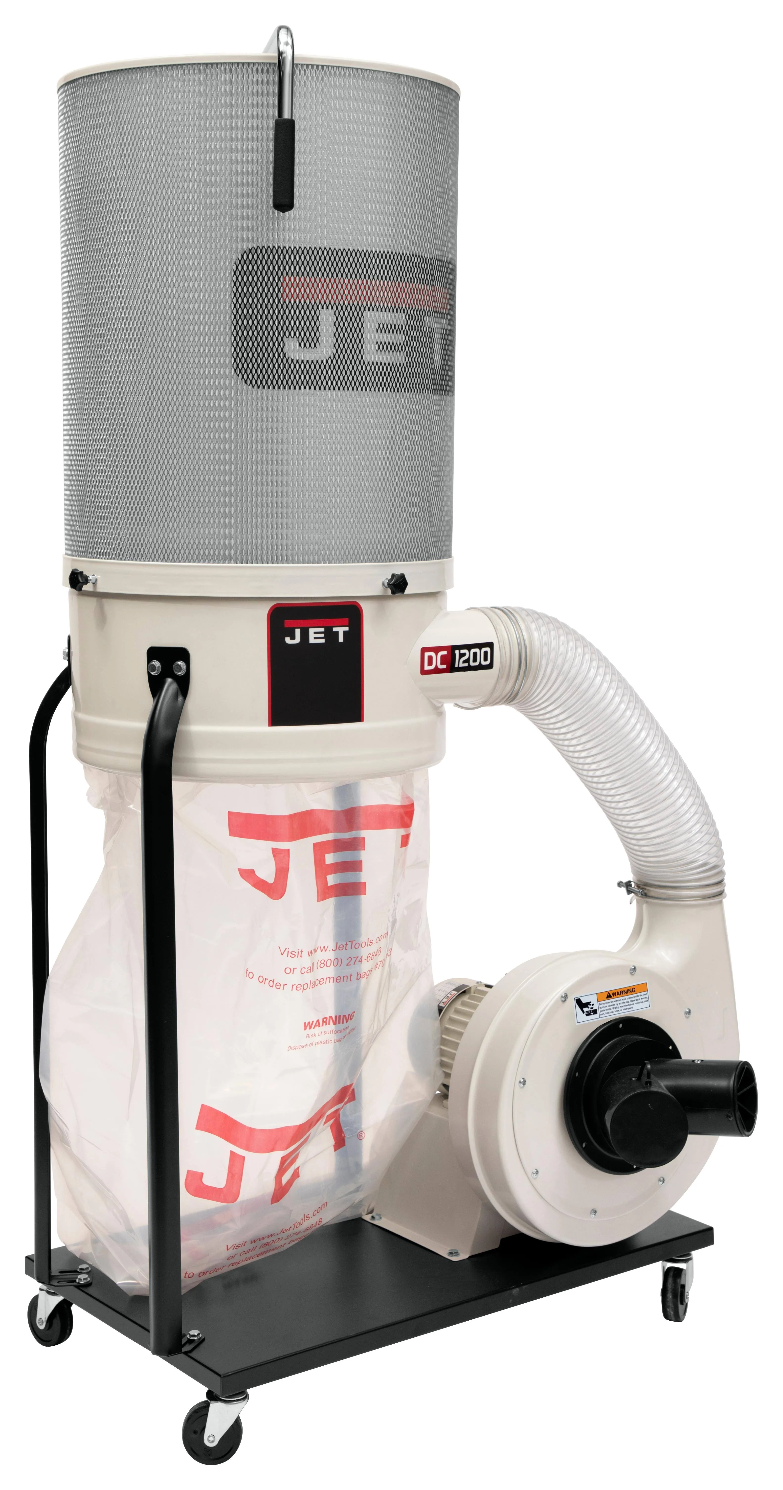 Jet 710702K DC-1200VX-CK1 Dust Collector 2HP 1PH 230V 2-Micron Canister Kit