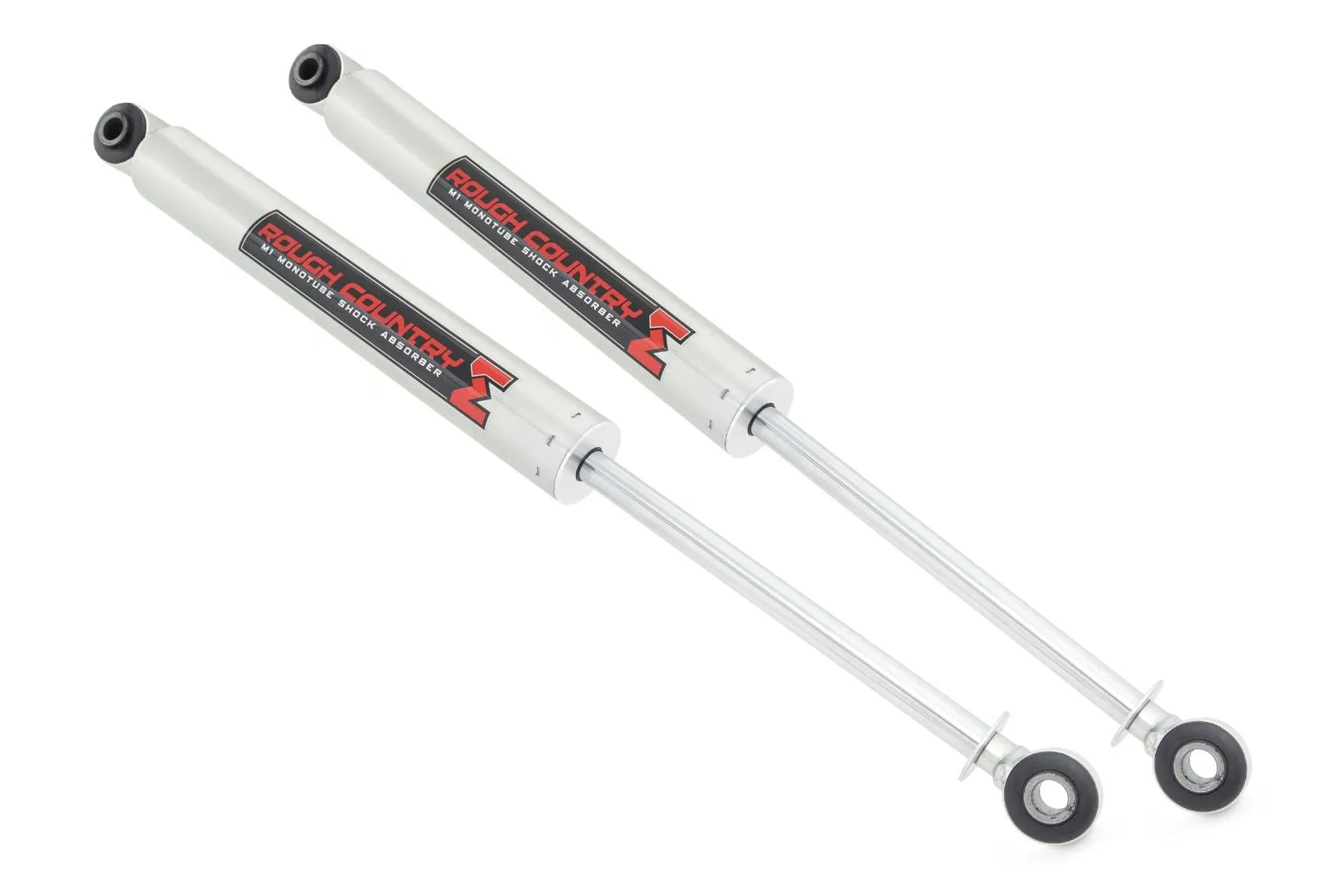 Rough Country M1 Monotube Rear Shocks - 5-7 in - Chevy GMC 2500HD 3500HD (01-23)