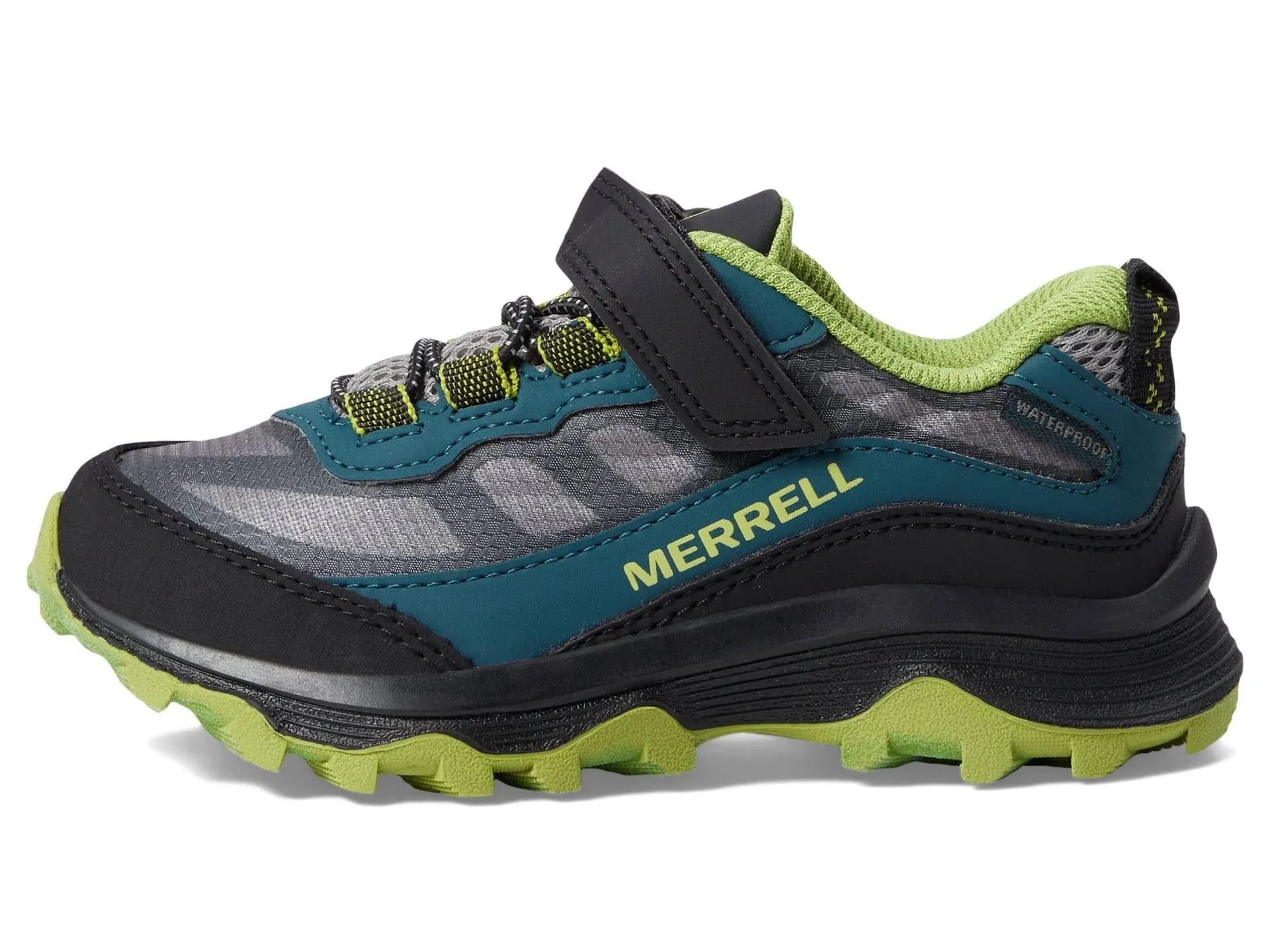 Merrell Moab Speed Low A/C Waterproof Sneaker Deep Green/Black