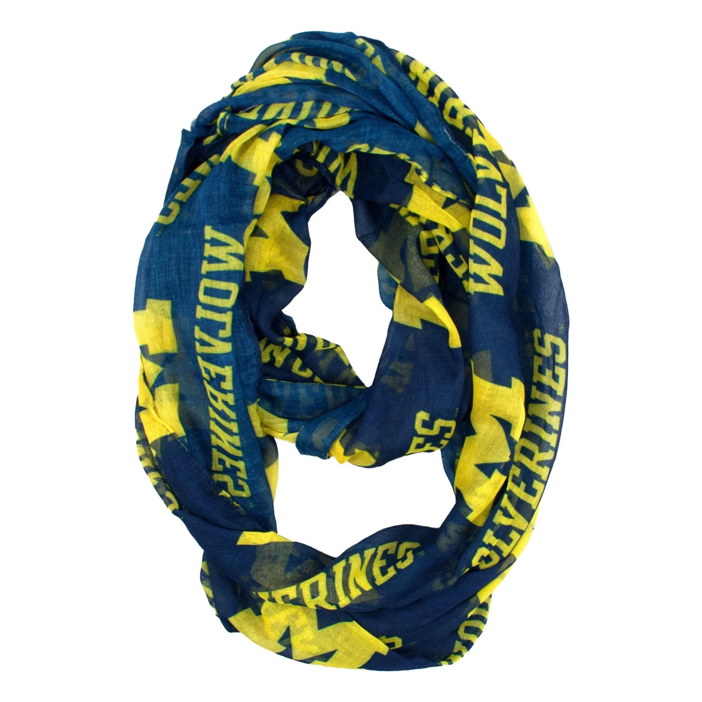 Michigan Wolverines Infinity Scarf