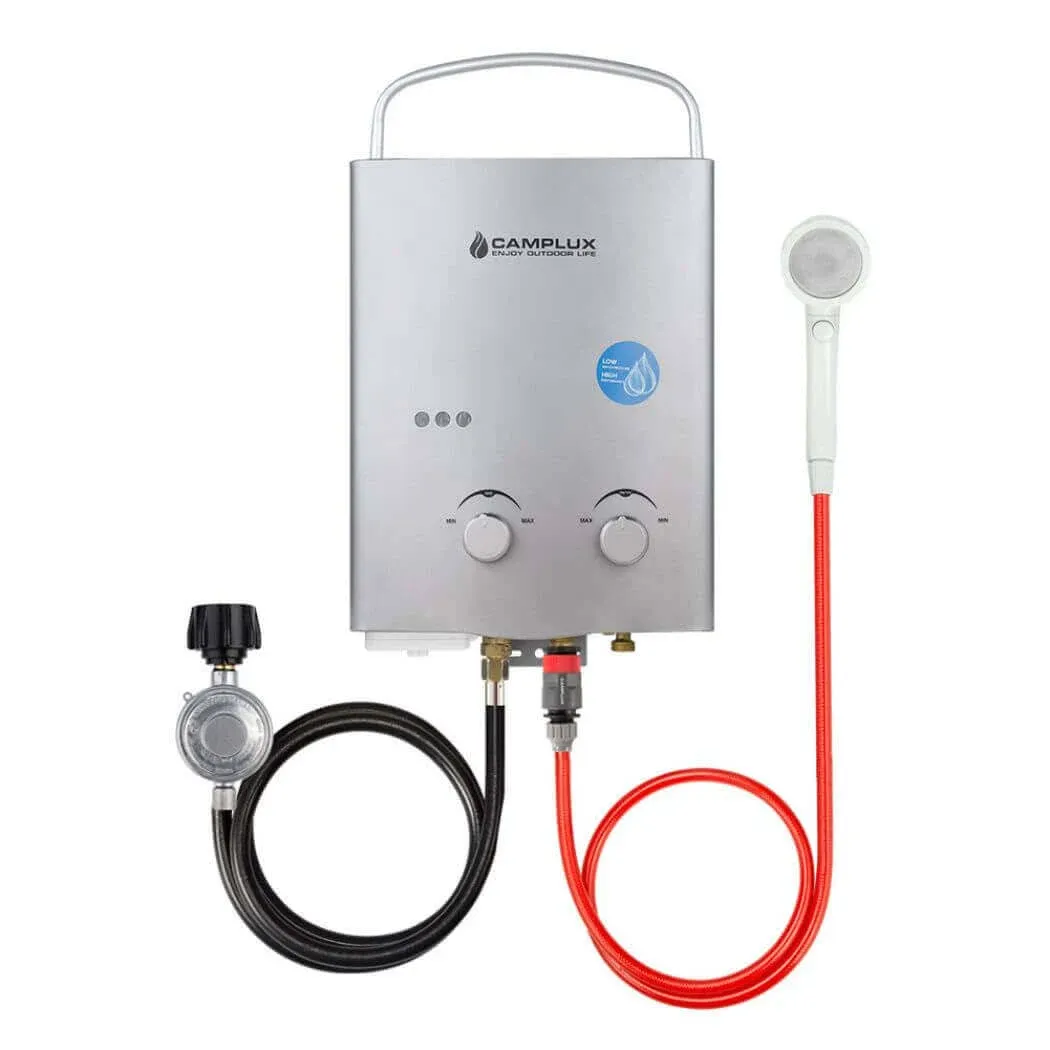 Camplux 5L 1.32 GPM Outdoor Portable Propane Tankless Water Heater - S