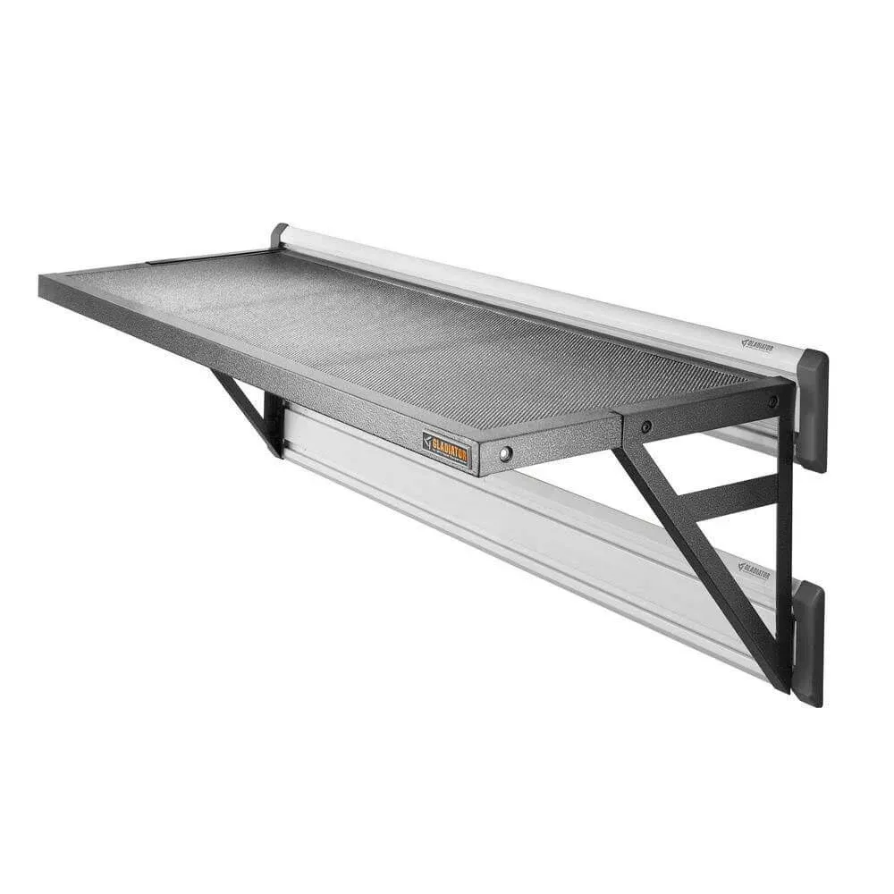 Gladiator GearLoft Shelf for GearTrack/GearWall 16-in Hammered Granite Steel Multipurpose Shelf