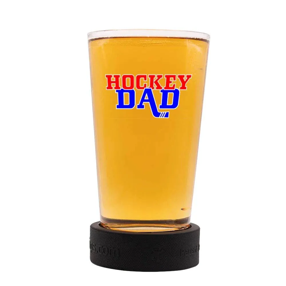 16oz "Hockey Dad" Puck Cups