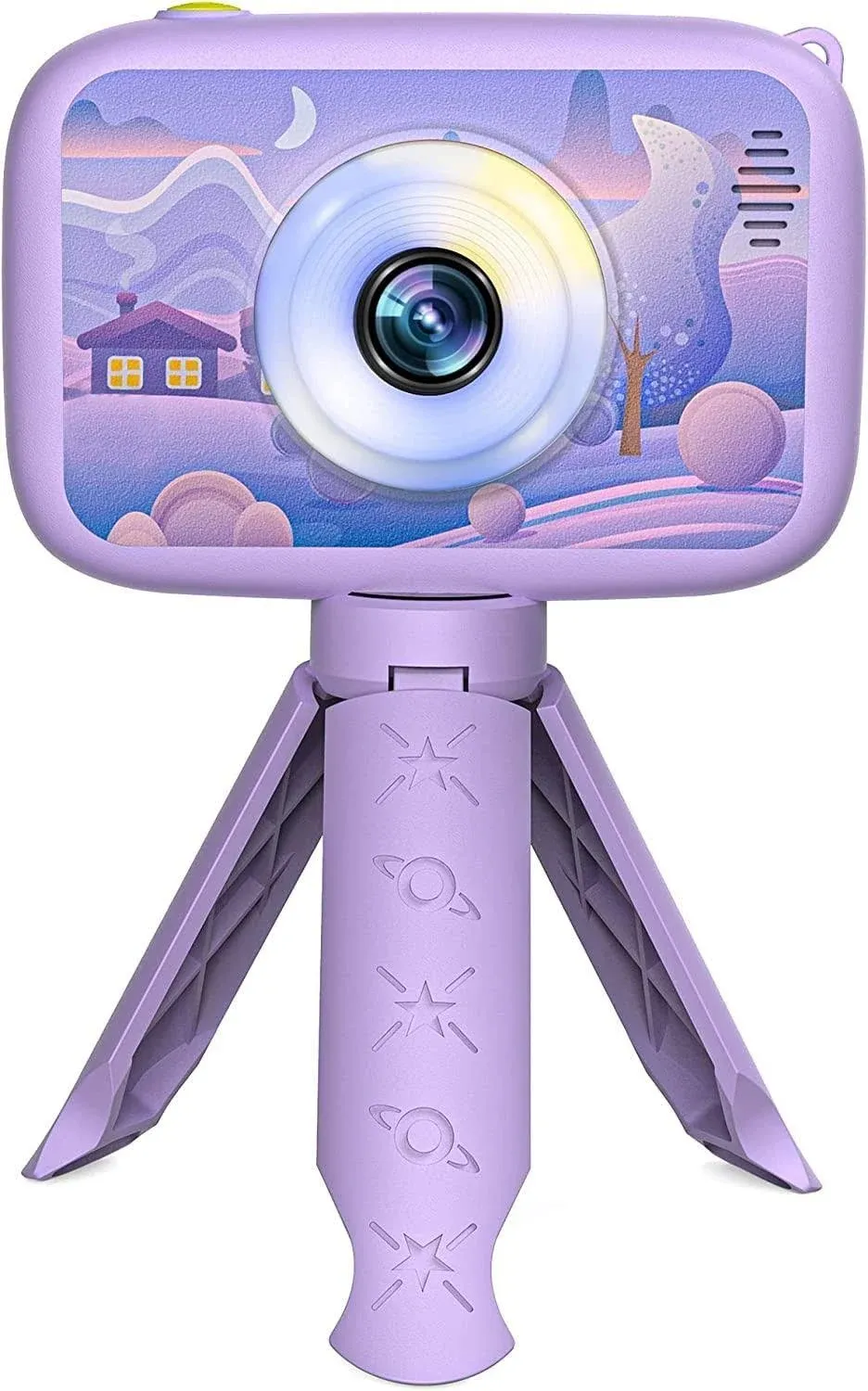 Miiulodi Kids Camera for Girls Digital Camera for Kids 2.4 inch 1080P HD IPS ...