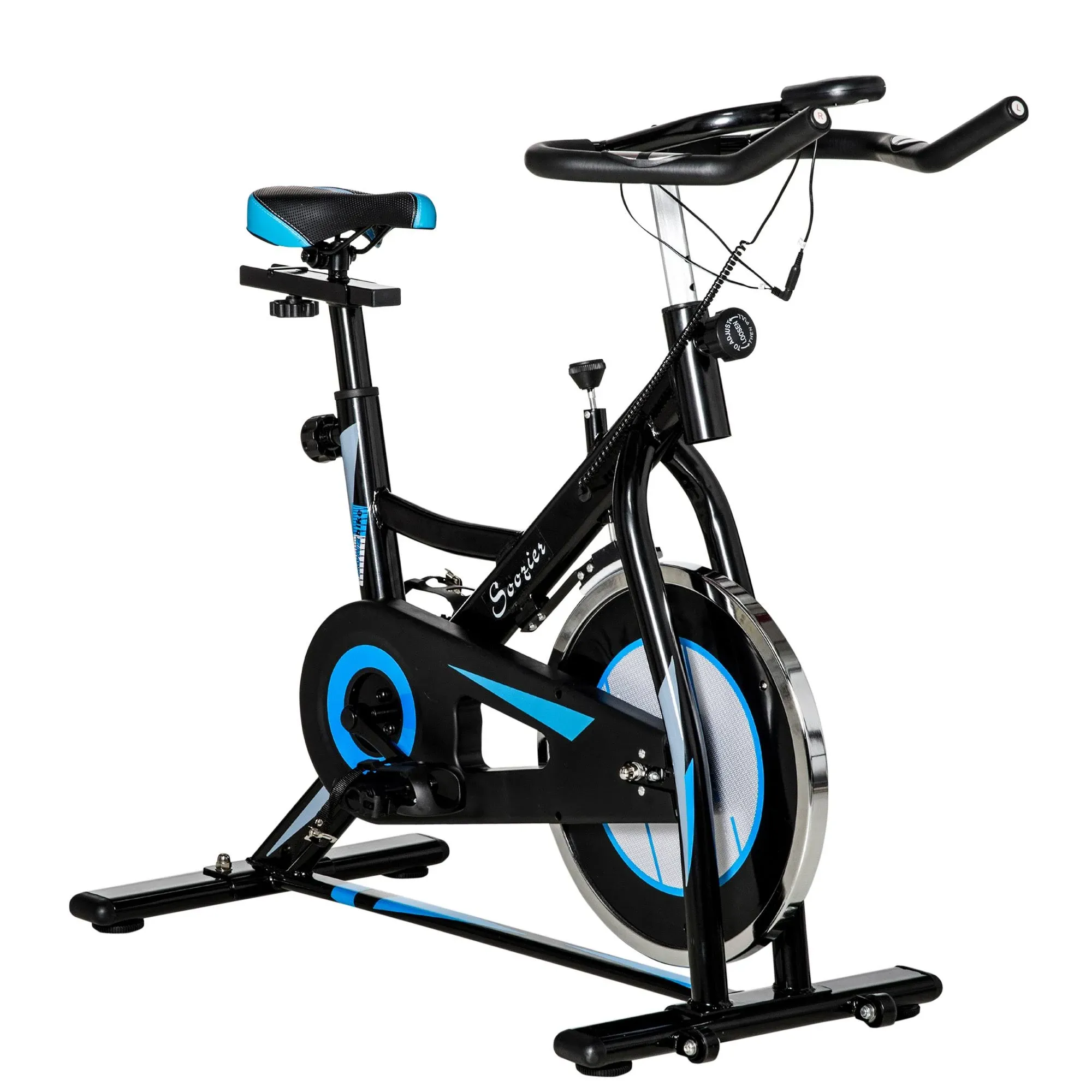 Soozier Stationary Indoor Cycling Exercise Bike