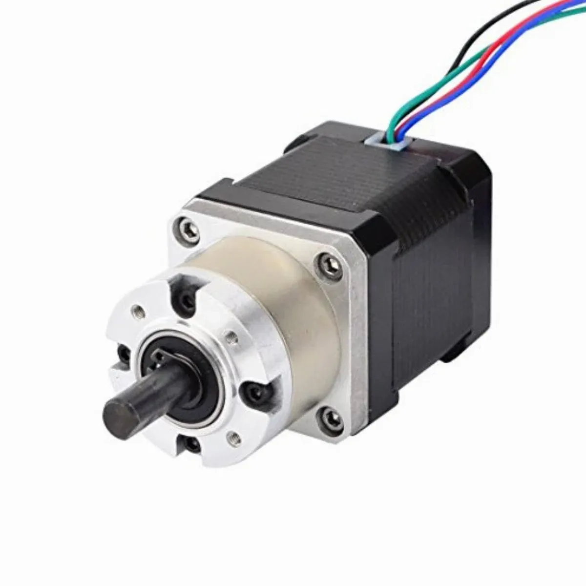 STEPPERONLINE 5:1 Planetary Gearbox Nema 17 Stepper Motor 1.68A for DIY CNC Robot 3D Printer