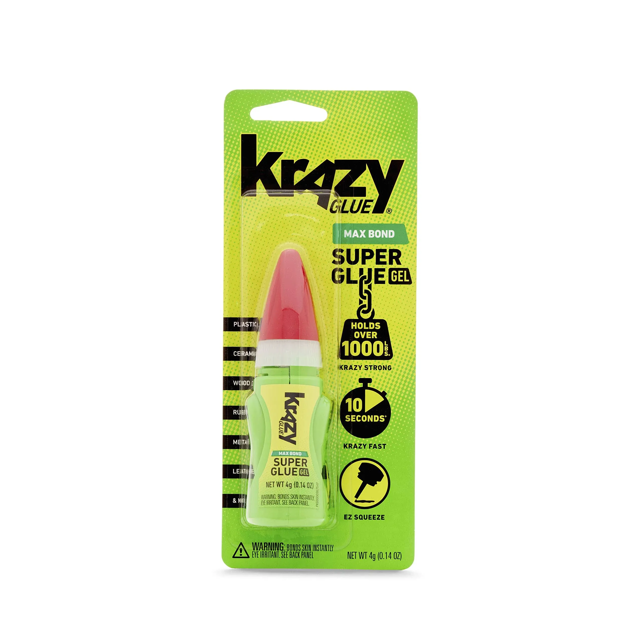 Krazy Glue Max Bond Gel EZ Squeeze 4 g