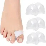 Misorita Gel Toe Spacers 12pcs to Restore Toes to Their Original Shape, Big Toe Separators Toe Spreaders Toe Straightener for Correct Bunion