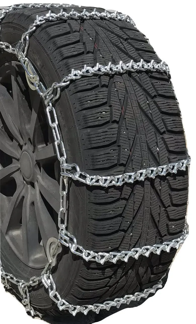 Snow Chains 3810 265/60R-20, 265/60-20 VBAR Tire Chains, priced per pair.