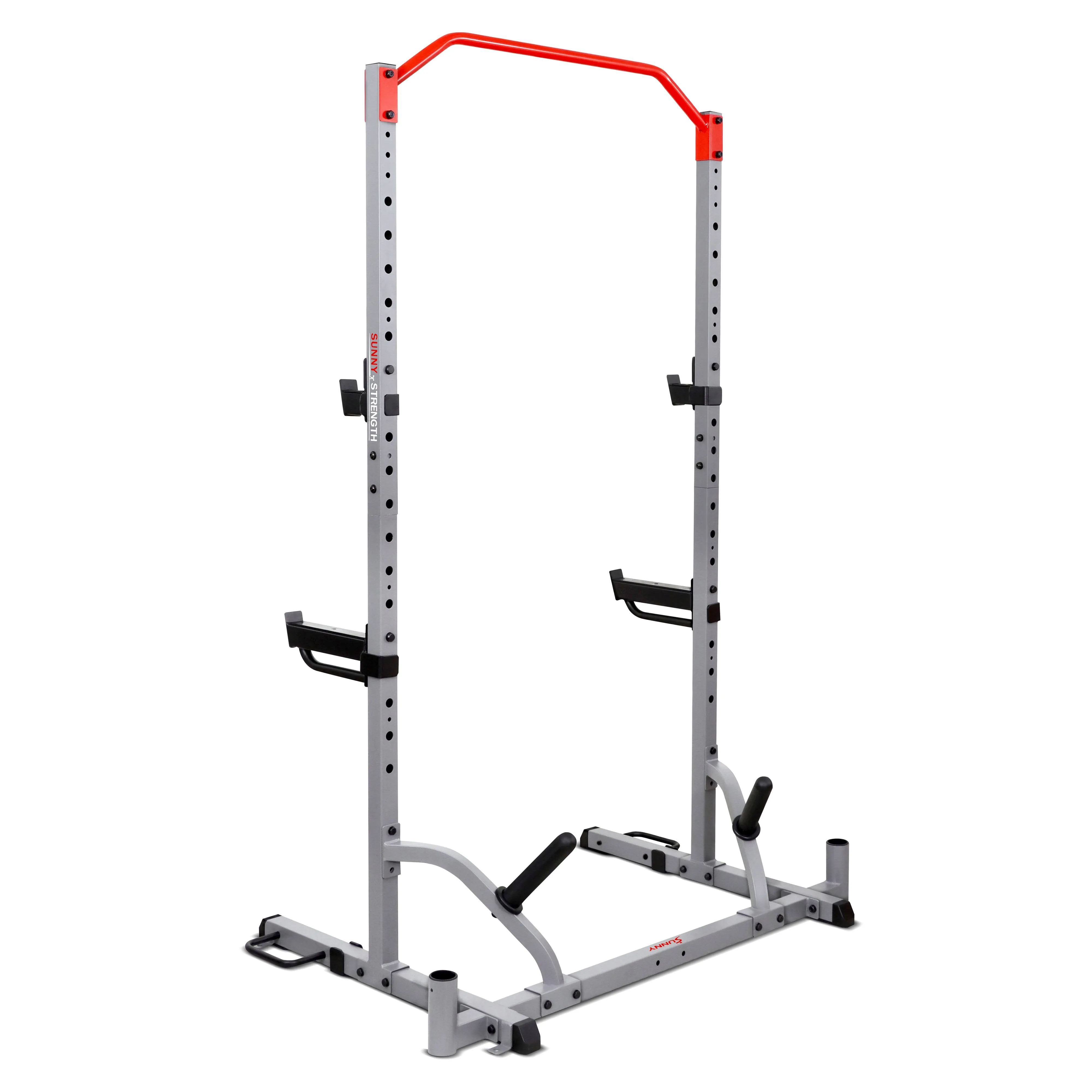 Sunny Health & Fitness PowerVersa Series All-In-One Strength Training Squat Rack And Bench Power Cage - SF-XF921041