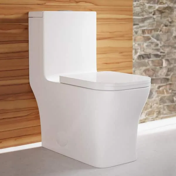 Swiss Madison Concorde One Piece Square Toilet