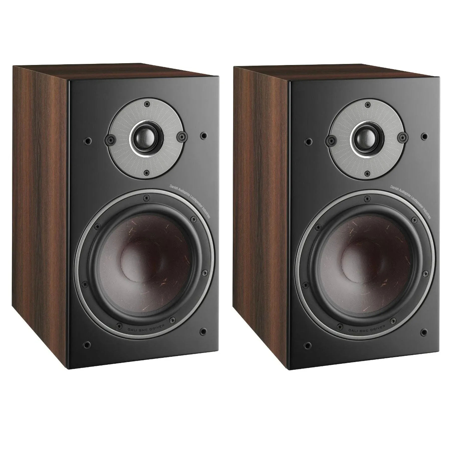 Dali: Oberon 3 Passive Bookshelf Speakers - Dark Walnut (Pair)