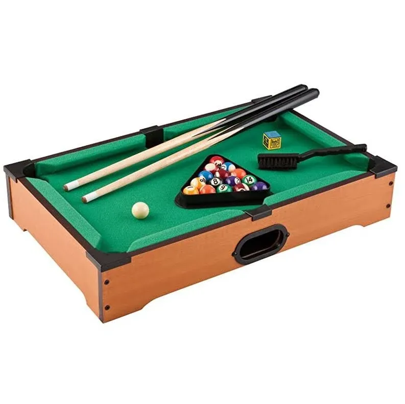 Mainstreet Classics 20-inch Table Top Miniature Billiard/Pool Game Set