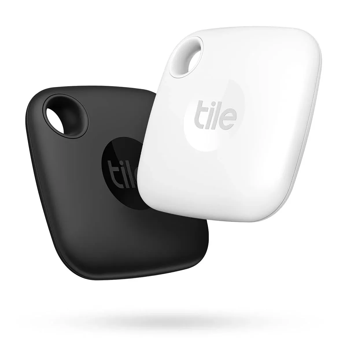 Tile Mate 2-Pack, Black & White | Bluetooth Key Trackers