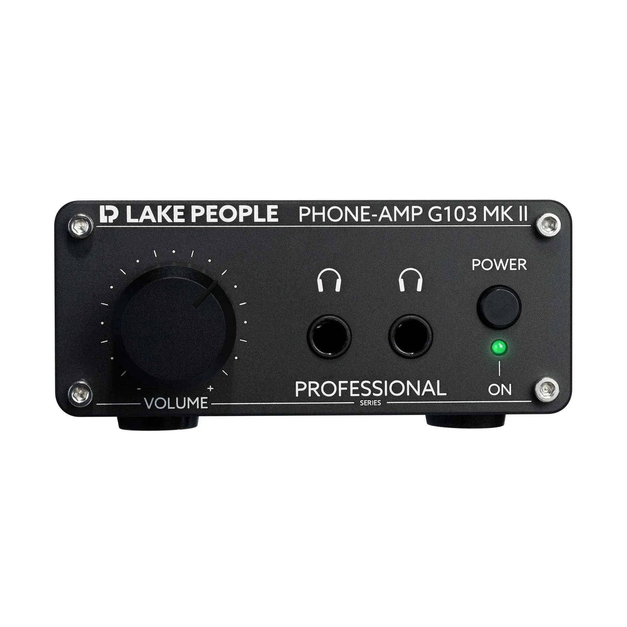 Lake People USA - G103-S MKII - People G103-S MKII Stereo Headphone Amp with Unbalanced Input and 2 Outputs - RCA