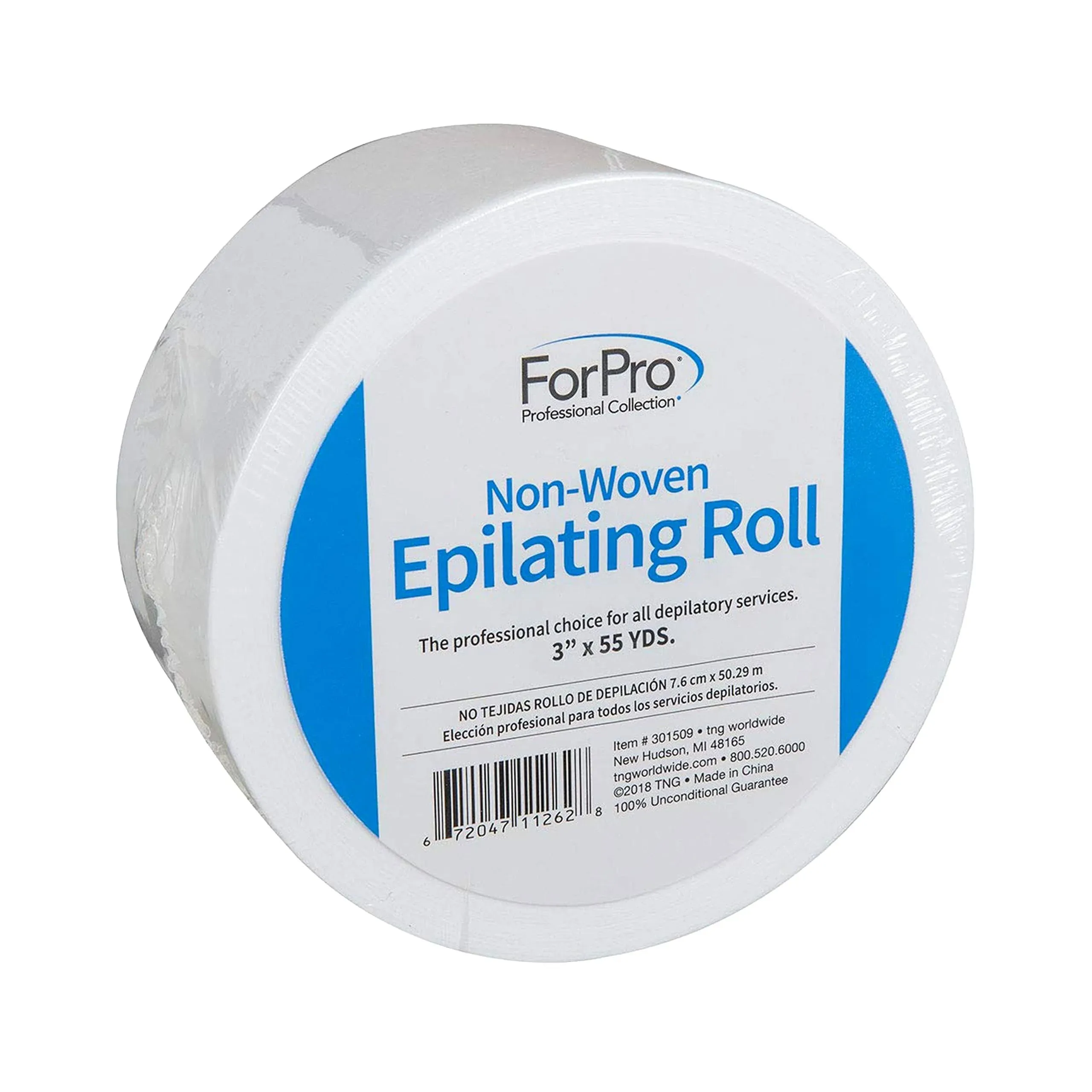 ForPro Non-Woven Epilating Roll White For Body and Facial Hair Removal