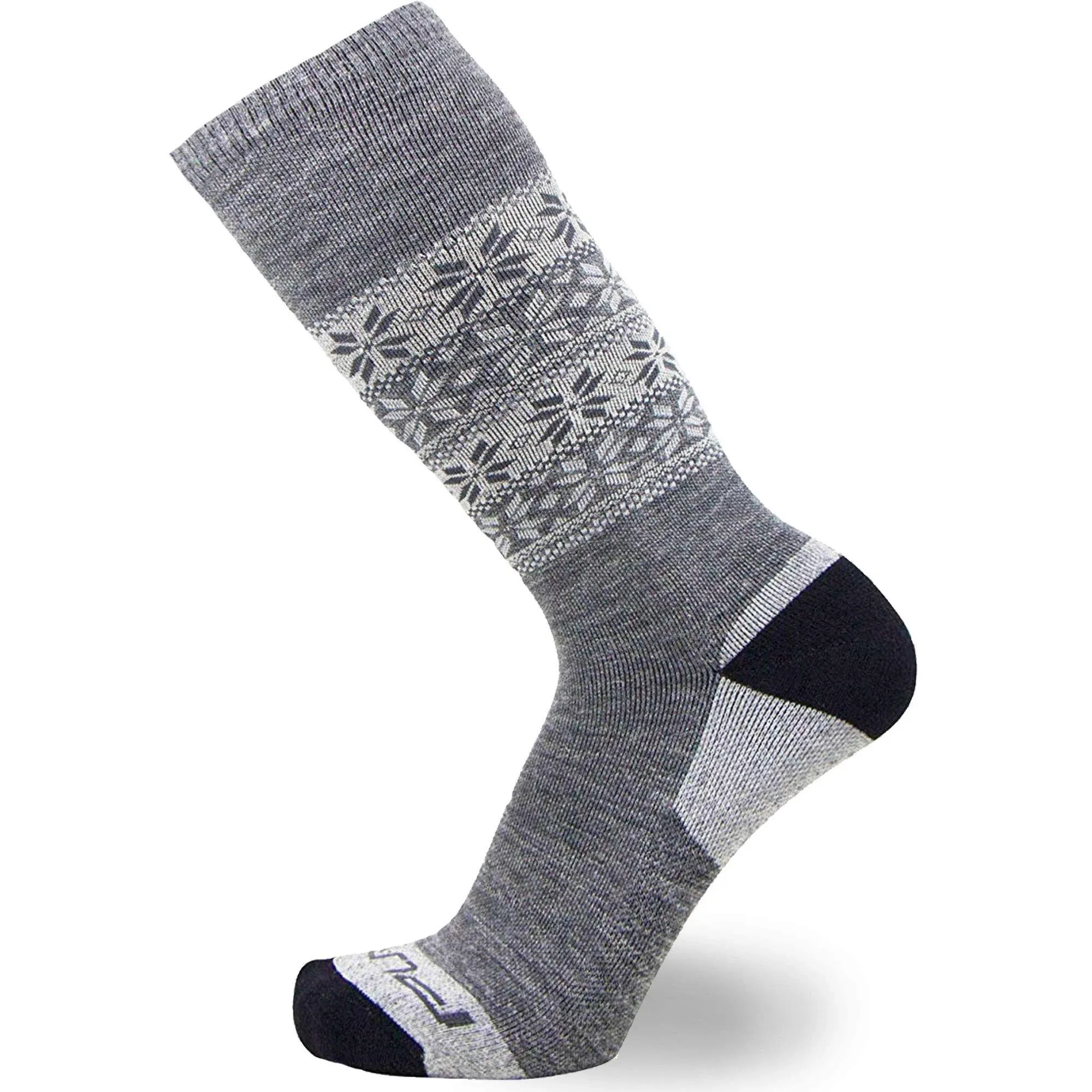 Kids Alpaca Wool Ski Socks - Warm Wool Ski Sock for Boys, Girls - Skiing, Snowboarding