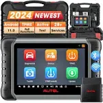 2024 Autel MaxiCOM MK808S-TS MK808S TPMS Relearn Tool Car Diagnostic Scanner US