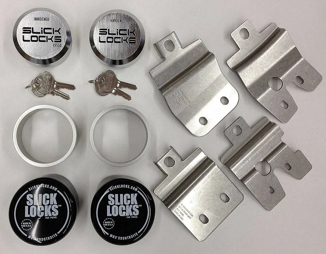 Slick Locks Puck Lock Kit GM-FVK-1-TK Use With Hinged Door Van