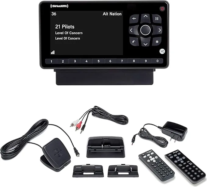 Heavy Duty SiriusXM Satellite Radio With Vehicle Kit