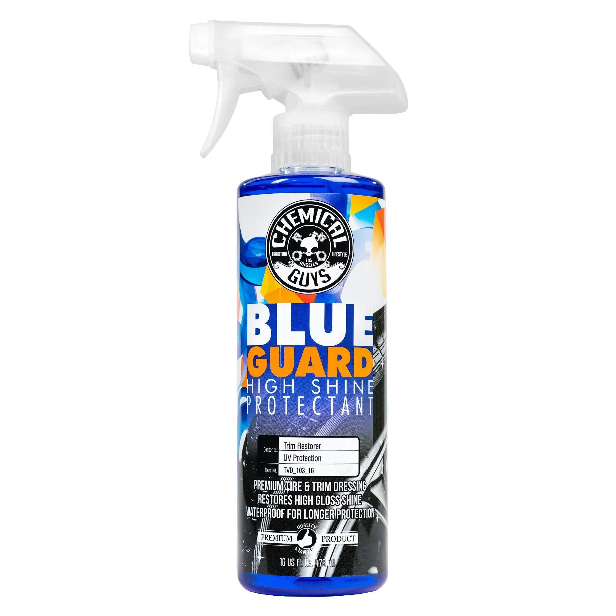 Chemical Guys TVD_103_16 - Blue Guard II Wet Look Premium Dressing (16 oz)