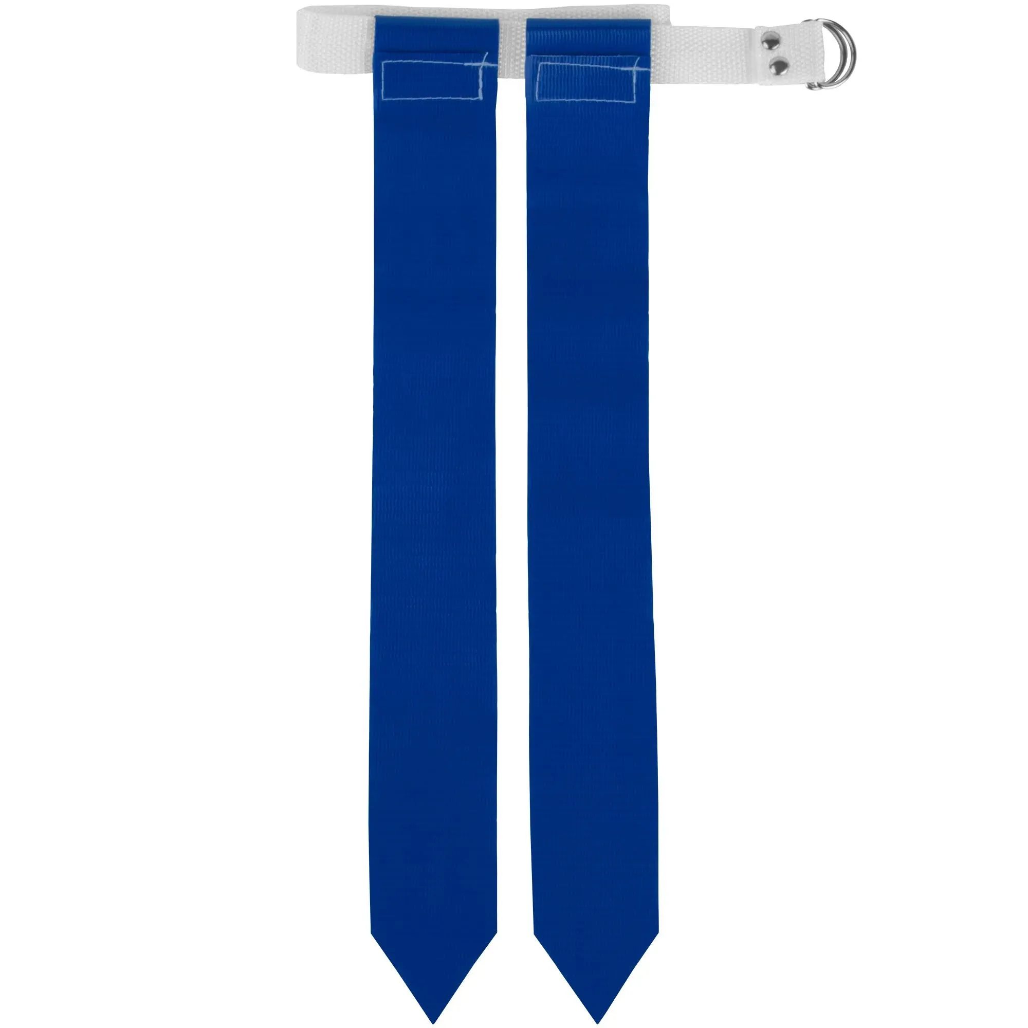 Flag Football Belt, Blue - Includes 1 Belt with 2 Flags for Flag & Touch Games